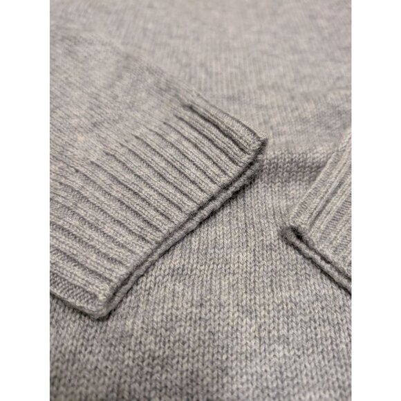 DYI Women's Cashmere Wool Oversized Sweater Heather Grey Size Large - Picture 6 of 6